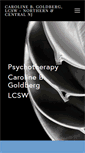 Mobile Screenshot of carolinebgoldberg.com