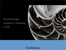 Tablet Screenshot of carolinebgoldberg.com